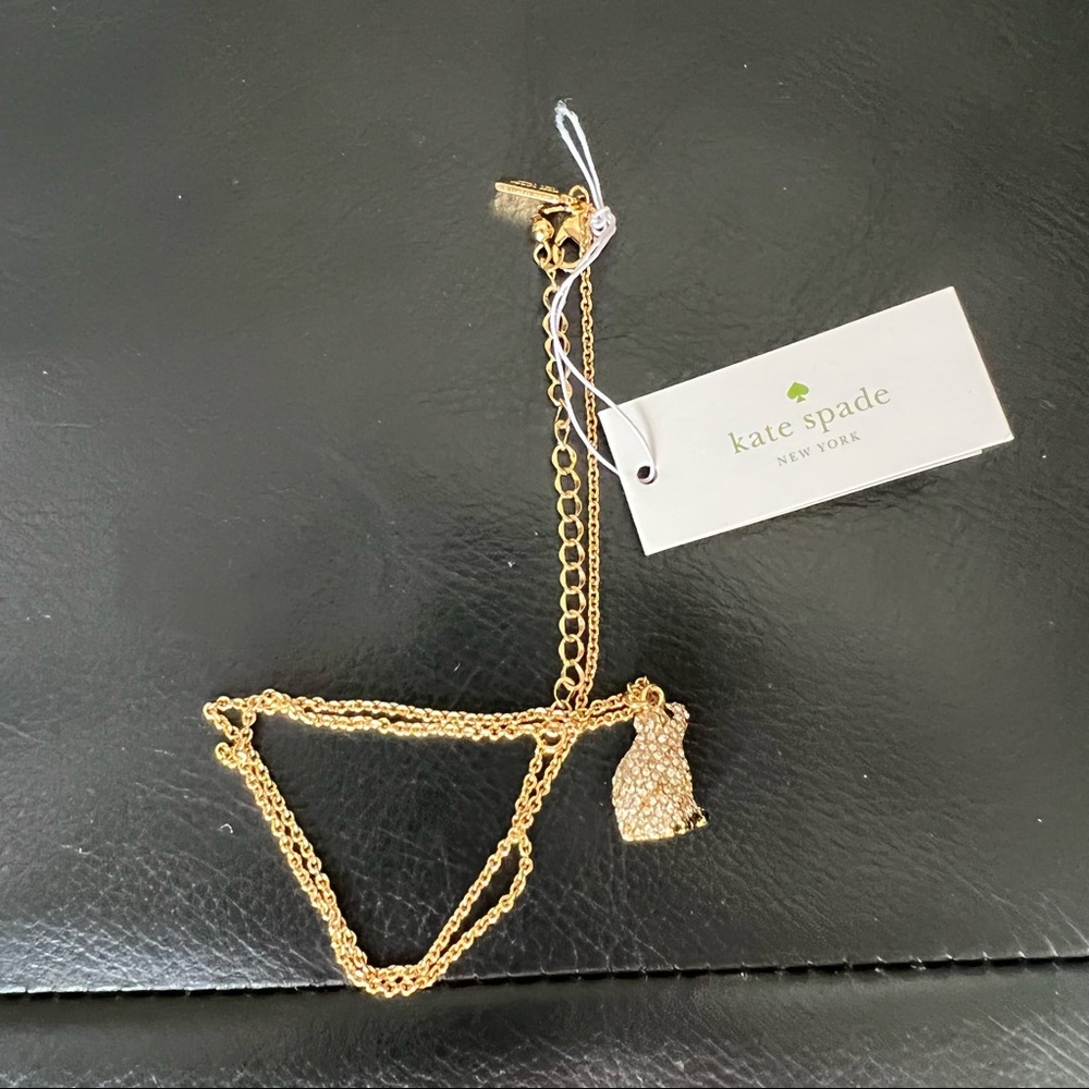Kate Spade little bear necklace
